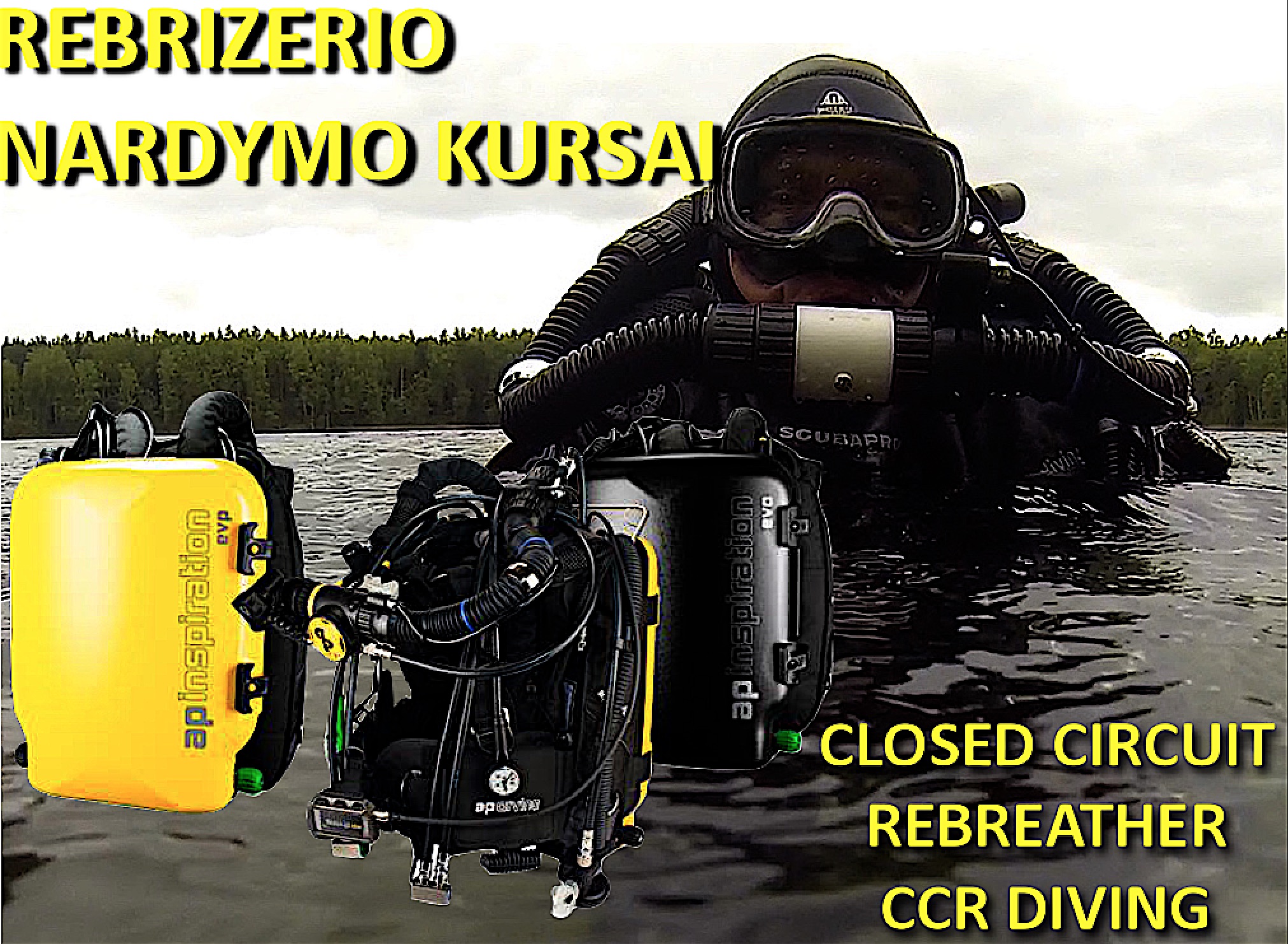 Rebrizeriai CCR diving 